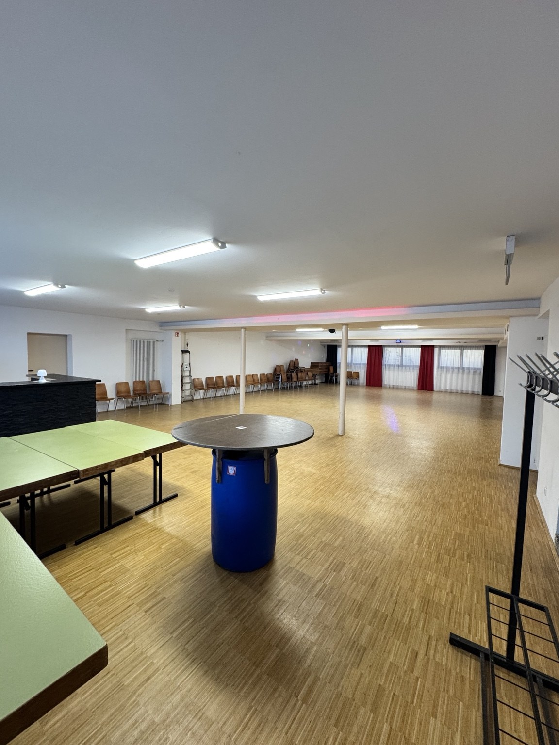 Großer Veranstaltungsraum im Restaurant Amara